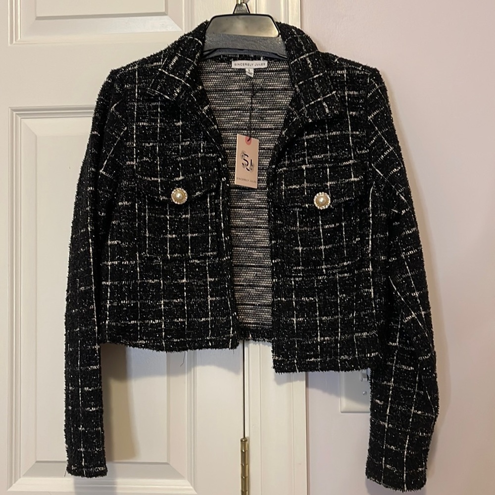 Sincerely Jules sweater jacket
